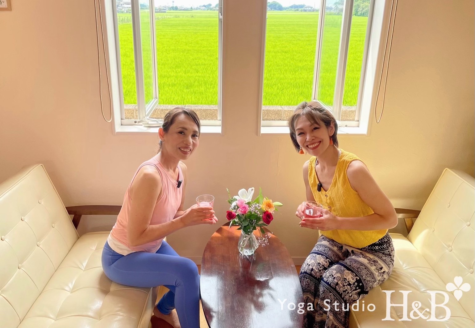 特別な浄水器で淹れたお茶