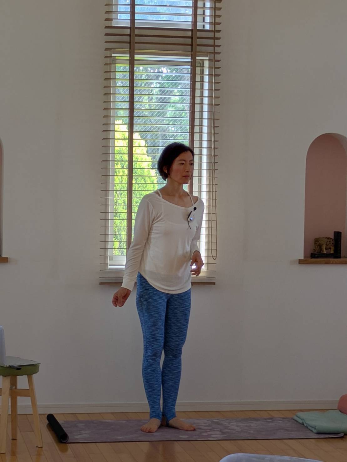 羽生市Yoga Studio H&Bのスタジオ風景